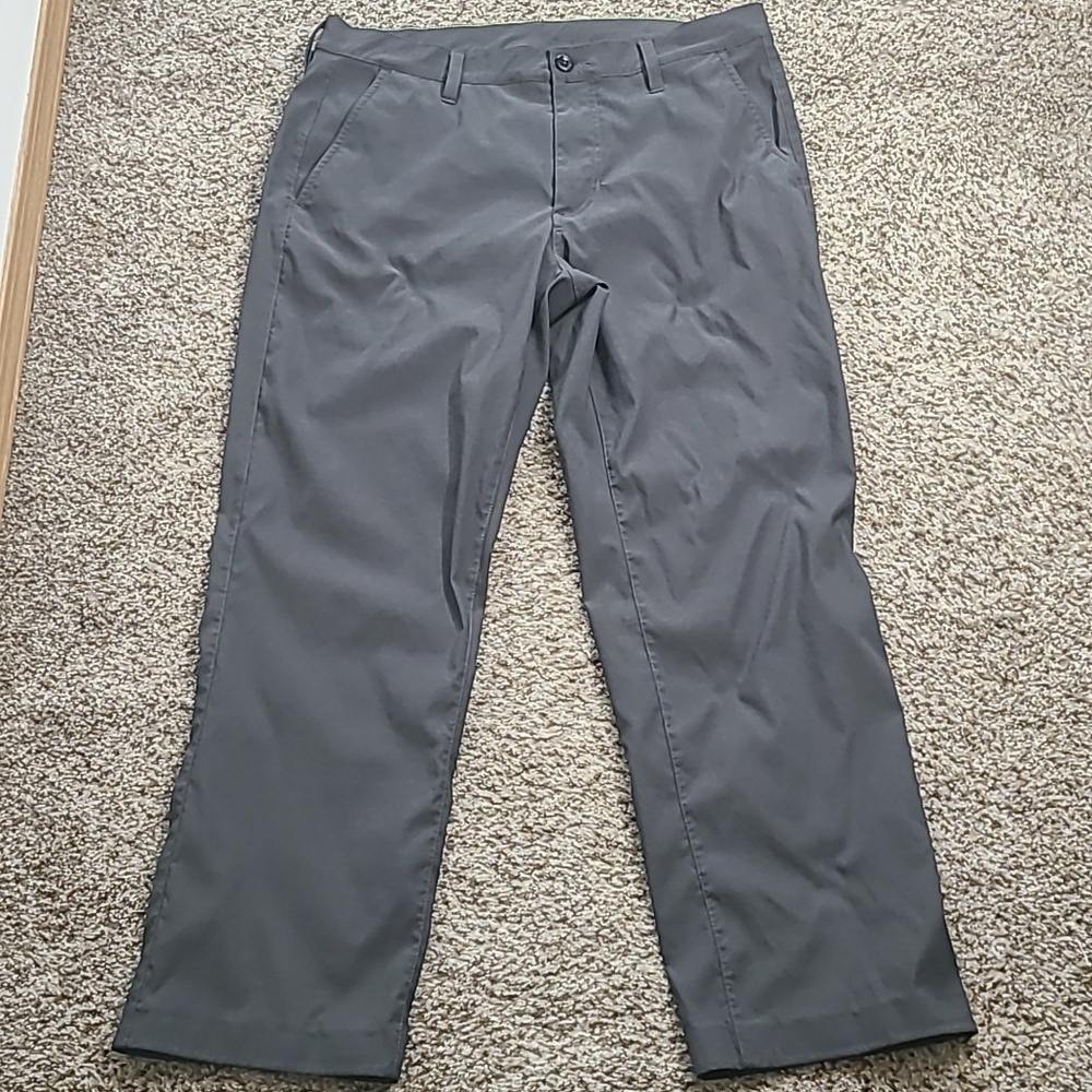 Eddie Bauer Men's Charcoal Chinos